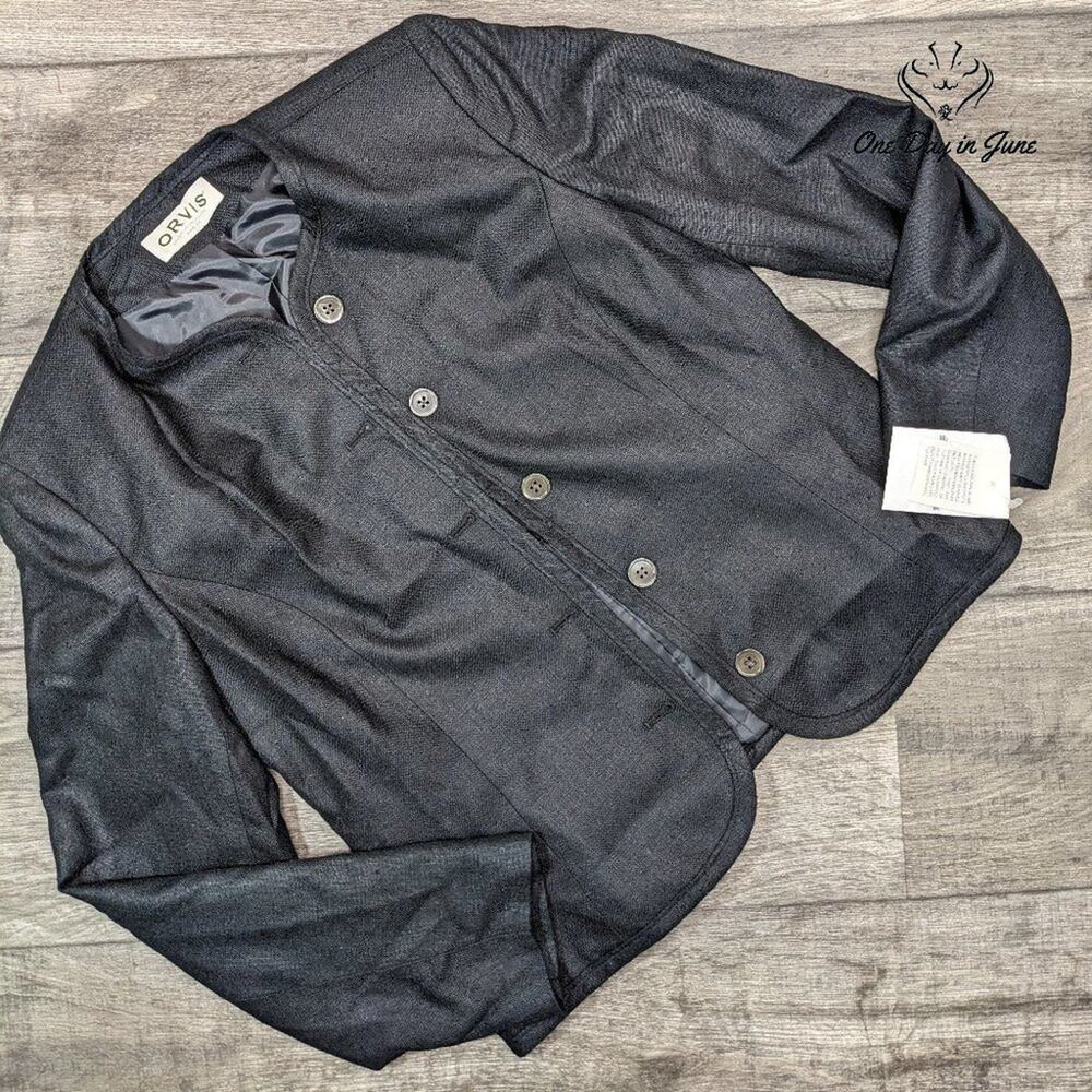 Orvis Silk 5 Button Blazer Size 10